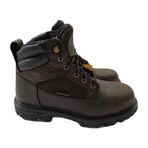 Eurostar Work boots Size 8 Men Steel Toe Slip Resistant Oil Resistant